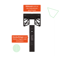 Laden Sie das Bild in den Galerie-Viewer, Bildaufhänger für Leinwandbilder