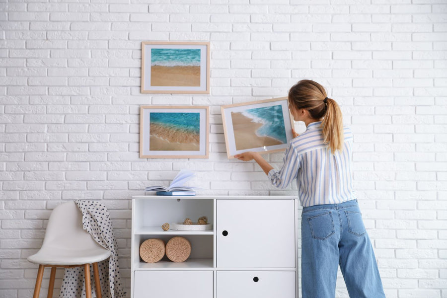 Tutorial: Bilder aufhängen mit Bohrmaschine