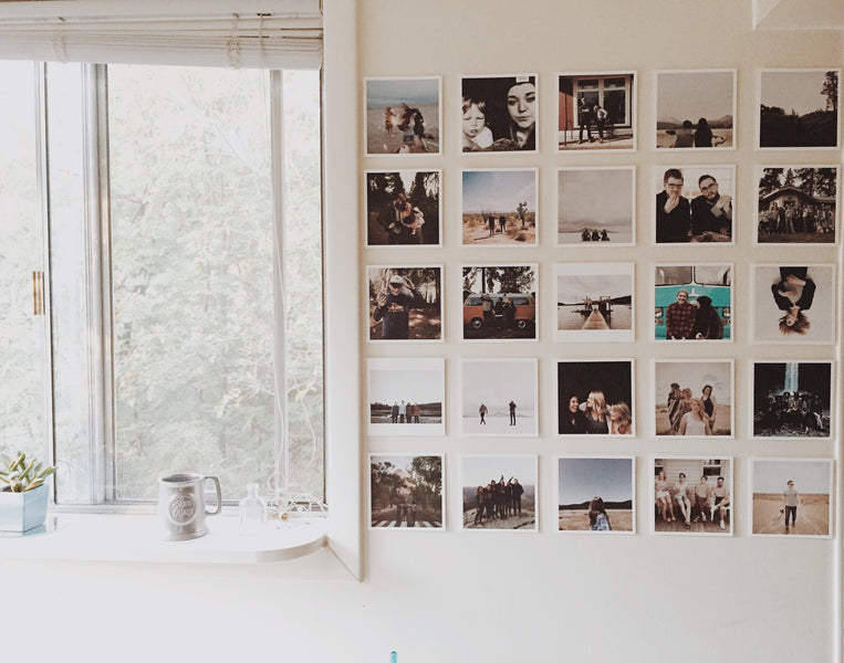 Polaroid Bilderwand gestalten und zeitlose Erinnerungen einfangen