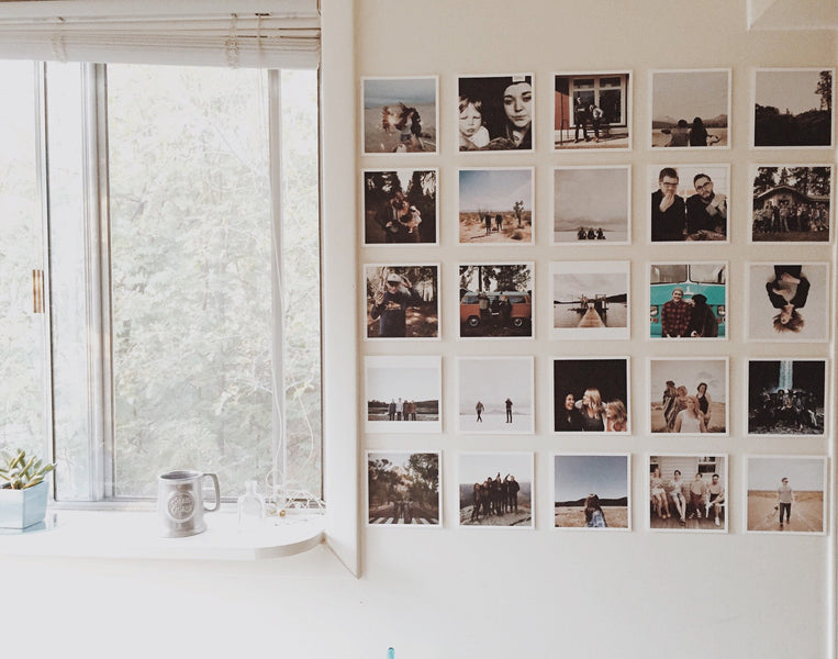 Polaroid Bilderwand gestalten und zeitlose Erinnerungen einfangen