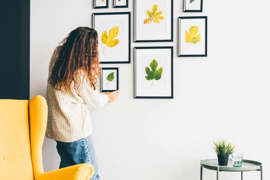 DIY Anleitung: Bilder aufhängen - Schnur selber machen