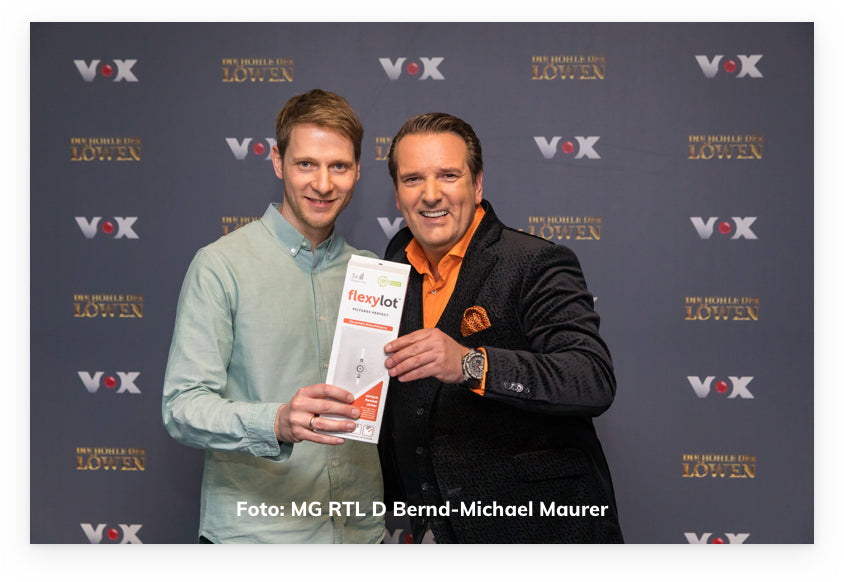 DHDL Die Höhle der Löwen flexylot Bildaufhänger Erfinder Alexander Schophoff